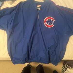 Majestic Chicago Cubs BP jacket. Official Merch.
